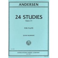 *Andersen 24 Studies Op. 21 for Flute Solo