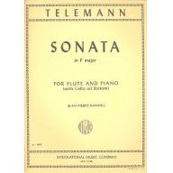 *Telemann Sonata in F Major for Flute and Piano