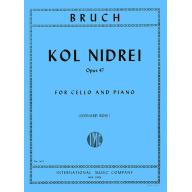 *Bruch Kol Nidrei Op. 47 for Cello and Piano <售缺>