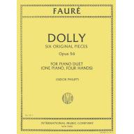 *Faure Dolly Op. 56 for 1 Piano, 4 hands