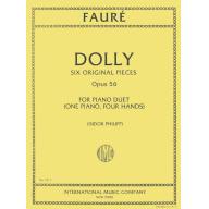*Faure Dolly Op. 56 for 1 Piano, 4 hands <售缺>