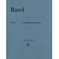 Ravel Une barque sur l’océan for Piano Solo