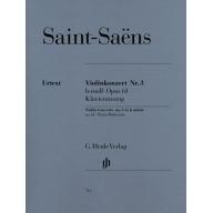 Saint-Saëns Concerto No. 3 in b Minor Op. 61 for Violin and Piano