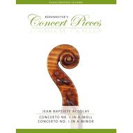 Accolay Concerto No. 1 in A minor for Violin and Piano