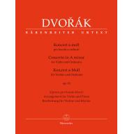 Dvorák Concerto for Violin and Orchestra in A minor op. 53