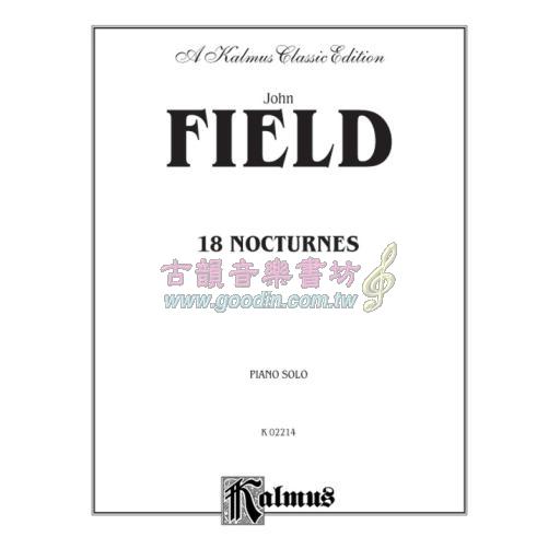 Field 18 Nocturnes for Piano Solo