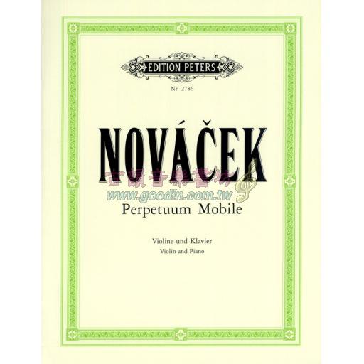 Novacek Perpetuum mobile for Violin and Piano