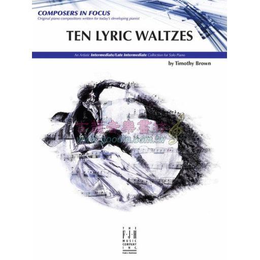 【特價】Timothy Brown - Ten Lyric Waltzes