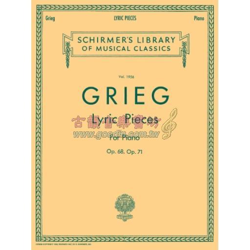 Grieg Lyric Pieces Op. 68, 71 for Piano