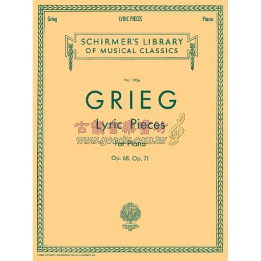 Grieg Lyric Pieces Op. 68, 71 for Piano <售缺>