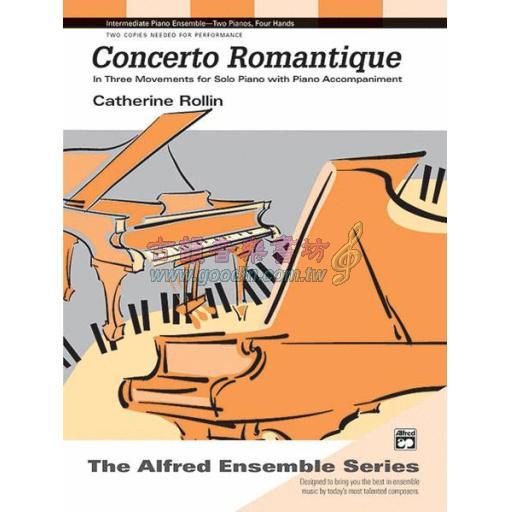 Catherine Rollin - Concerto Romantique for 2 Pianos, 4 Hands