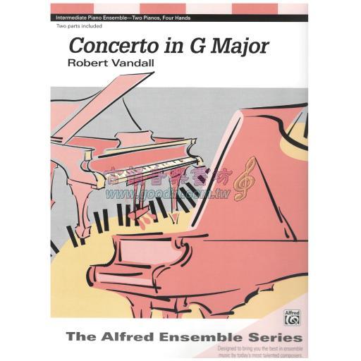 Robert D. Vandall - Concerto in G Major for 2 Pianos, 4 Hands
