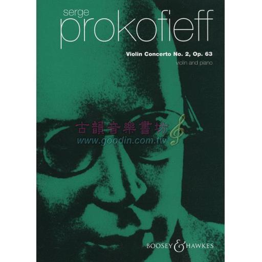 Prokofieff Concerto No. 2, Op. 63 for Violin and Piano