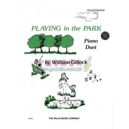 Gillock Playing in the Park for 1 Piano, 4 Hands