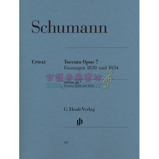 Schumann Toccata in C Major Op. 7, Versions 1830 and 1834 for Piano Solo