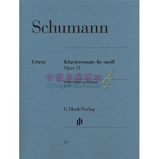 Schumann Sonata in f sharp Minor Op. 11 for Piano Solo