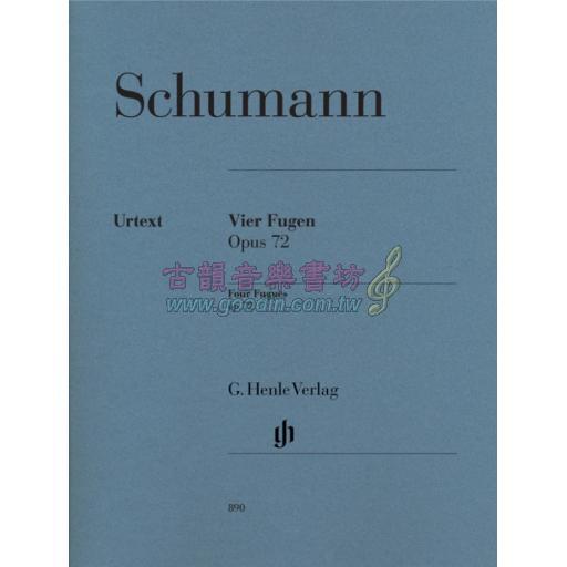 Schumann Four Fugues Op. 72 for Piano Solo