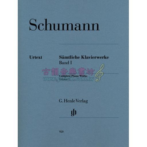 Schumann Complete Piano Works, Volume I