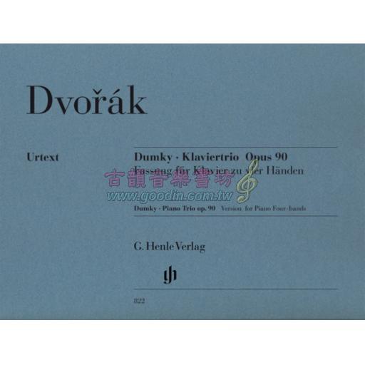 Dvorak Dumky · Piano Trio Op. 90, Version for 1 Piano, 4 hands