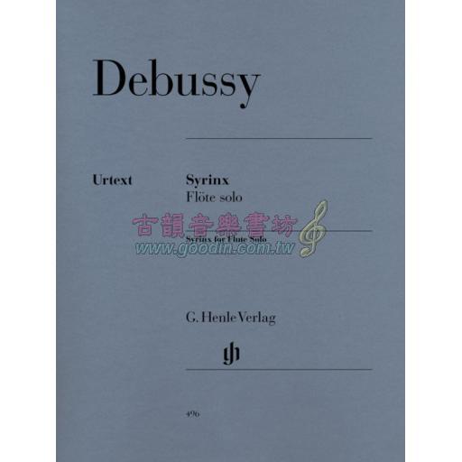 Debussy Syrinx for Flute Solo
