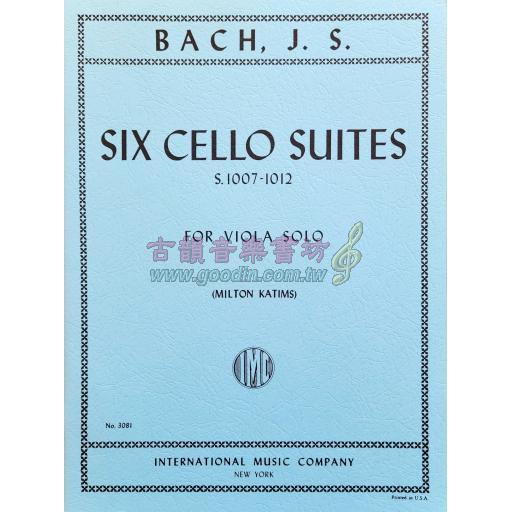 *Bach Six Cello Suites, S. 1007-1012 for Viola Solo