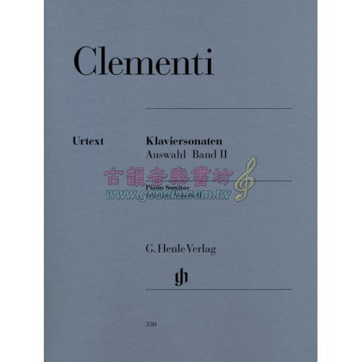 Clementi Piano Sonatas Selection, Volume II (1790-1805)
