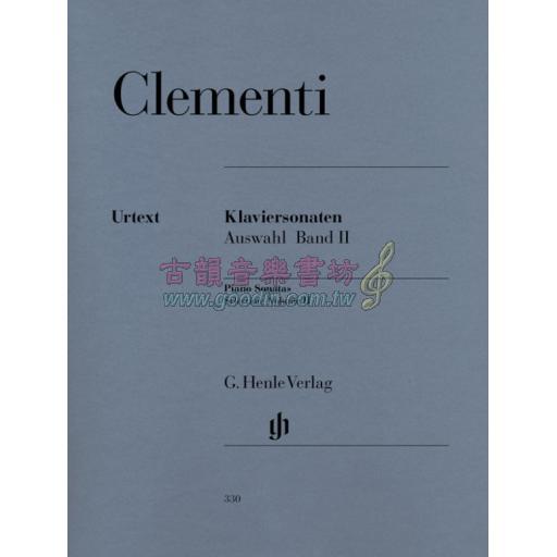 Clementi Piano Sonatas Selection, Volume II (1790-1805)