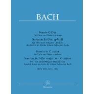 Bach Sonata in C major, Sonatas in E-flat major and G minor (BWV 1033, 1031, 1020)