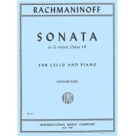 *Rachmaninoff Sonata in G Minor Op. 19 for Cello a...