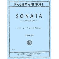 *Rachmaninoff Sonata in G Minor Op. 19 for Cello a...