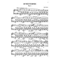 Field 18 Nocturnes for Piano Solo