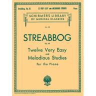 Streabbog 12 Very Easy and Melodious Studies Op. 63 for Piano