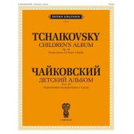 Tchaikovsky Children's Album Op. 39 for 1 Piano, 4 Hands