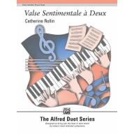 Catherine Rollin - Valse Sentimentale à Deux for 1 Piano, 4 Hands