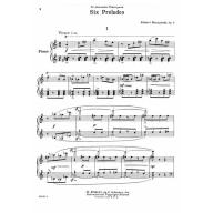 Muczynski Six Preludes Op. 6 for Piano Solo