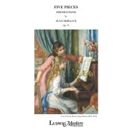 Sibelius Five Pieces Op. 75 for Piano Solo <售缺>
