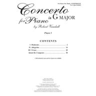 Robert D. Vandall - Concerto in G Major for 2 Pianos, 4 Hands