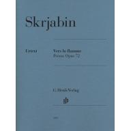 Skrjabin Vers la flamme, Poème Op. 72 for Piano So...
