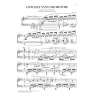 Schumann Piano Sonata in f Minor Op. 14 with Early Version: Concert sans Orchestre