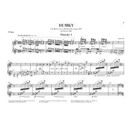 Dvorak Dumky · Piano Trio Op. 90, Version for 1 Piano, 4 hands