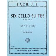 *Bach Six Cello Suites, S. 1007-1012 for Viola Sol...