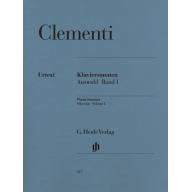 Clementi Piano Sonatas Selection, Volume I (1768-1...