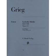 Grieg Lyric Pieces Op.65 for Piano Solo, Volume VI...