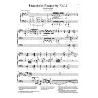 Liszt Hungarian Rhapsody No. 12 for Piano Solo