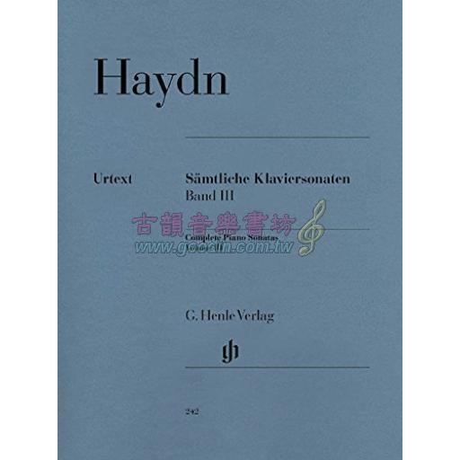 Haydn Complete Piano Sonatas Volume III