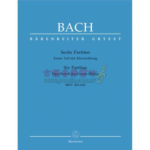 Bach Six Partitas BWV 825-830 for Piano