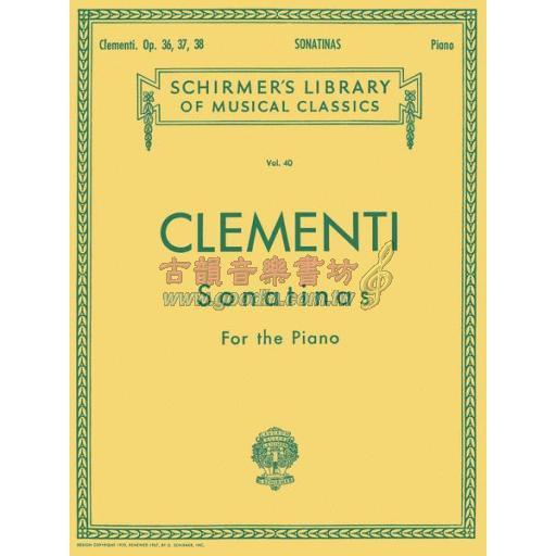 Clementi Sonatinas for Piano