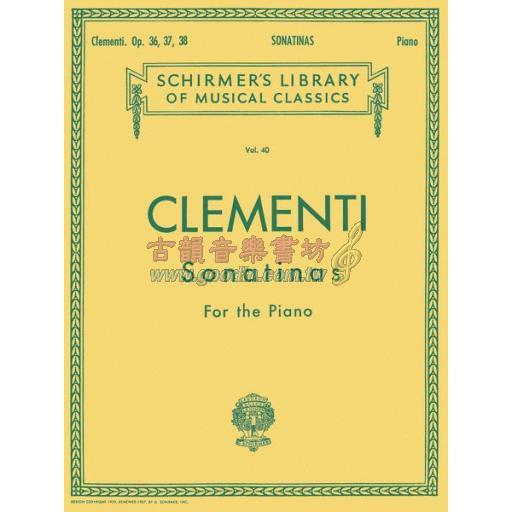 Clementi Sonatinas for Piano