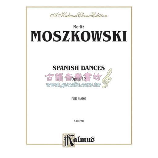Moszkowski Spanish Dances Op. 12 for Piano