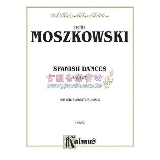 Moszkowski Spanish Dances Op. 12 for 1 Piano, 4 Hands